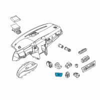 OEM 2012 BMW M6 Switch, Centerlock Diagram - 61-31-9-275-120