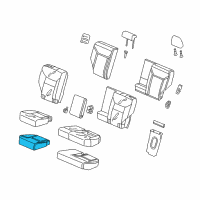 OEM 2016 Honda CR-V Pad Comp R, RR Cus Diagram - 82137-T0A-A01