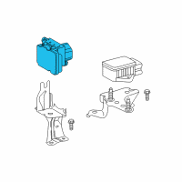 OEM 2012 Toyota Camry Actuator Diagram - 44050-06260