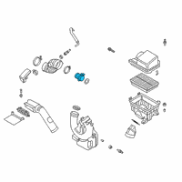 OEM 2018 Hyundai Sonata Sensor Assembly-Air Flow Diagram - 28164-2E000