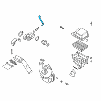 OEM Kia Forte Hose Assembly-BREATHER Diagram - 267102E750