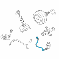 OEM 2010 BMW M3 Vacuum Pipe Diagram - 34-30-2-283-606