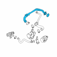 OEM BMW M235i Inlet Pipe Diagram - 11-53-7-598-237