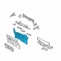 OEM Toyota Yaris Insulator Diagram - 55210-52180