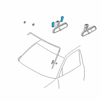 OEM 1998 BMW 750iL Set Of End Caps Diagram - 51-16-8-160-826