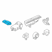 OEM BMW X7 Electronics Seat Occupancy Detection Diagram - 65-77-6-991-455