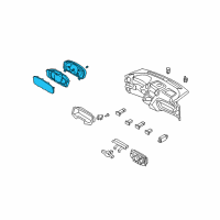 OEM 2009 Kia Rondo Cluster Assembly-Instrument Diagram - 940011D420