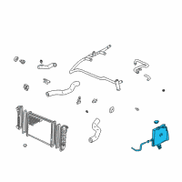 OEM 2002 Chevrolet Impala Reservoir Diagram - 10333858