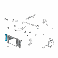 OEM 2000 Chevrolet Impala Tank Asm, Radiator Inlet Diagram - 52487742