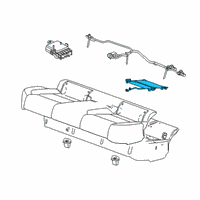 OEM 2020 Chevrolet Malibu Seat Cushion Heater Diagram - 13521757