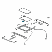 OEM Acura RLX Handle, Sunshade (Light Jewel Gray) Diagram - 70611-TA0-A01ZQ