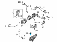 OEM Jeep Tube-EGR Diagram - 68289591AA