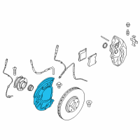 OEM 2016 BMW X6 PROTECTION PLATE LEFT Diagram - 34-10-9-503-839