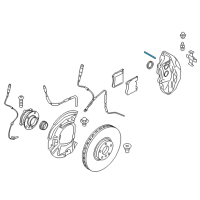 OEM 2015 BMW X5 Guide Pin Diagram - 34-11-6-789-293