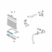 OEM Toyota Highlander Drain Plug Diagram - 23322-87101