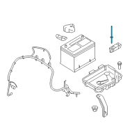 OEM Lincoln Mark LT Hold Down Spacer Diagram - F75Z-10718-AA