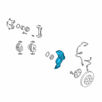 OEM Kia Amanti Splash Shield Right Diagram - 517563F600