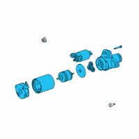OEM 2017 Toyota Highlander Starter Diagram - 28100-0P110