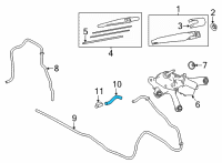 OEM Lexus Hose, Water Diagram - 90099-62102