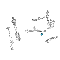 OEM 2004 Chevrolet Trailblazer EXT Lower Ball Joint Diagram - 19133670