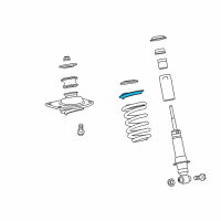 OEM 2012 Chevrolet Camaro Upper Insulator Diagram - 92232065