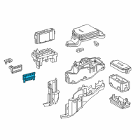 OEM 2021 Lexus RX450h Block Assembly, FUSIBLE Diagram - 82620-48220