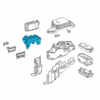 OEM 2021 Lexus RX350 Block Assembly, FUSIBLE Diagram - 82620-48200