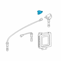 OEM 2004 Kia Sorento Sensor-Ignition Fail Diagram - 2737038000