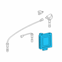 OEM Hyundai Engine Control Module Unit Diagram - 39122-38730