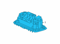 OEM 2022 Honda Civic LIGHT ASSY-, LICENSE Diagram - 34100-T20-A11