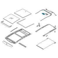 OEM Kia Motor Assembly-PANORAMAROOF(Gl Diagram - 81631D9000