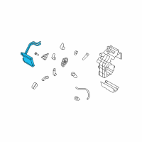 OEM Hyundai Azera Core & Seal Assembly-Heater Diagram - 97138-3K000