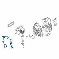 OEM 2022 Nissan Rogue Sport HARNESS-SUB, BLOWER UNIT Diagram - 24040-4BA0C