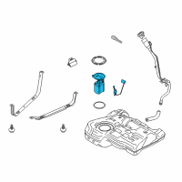 OEM Lincoln MKC Fuel Pump Diagram - GJ7Z-9H307-B