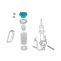 OEM 2016 BMW M6 Left Guide Support Diagram - 33-50-6-854-327