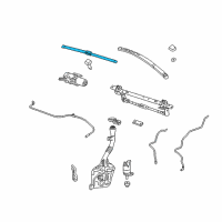 OEM GMC Terrain Front Blade Diagram - 22868414