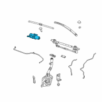 OEM 2012 GMC Terrain Front Motor Diagram - 25942547