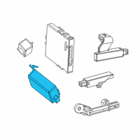 OEM 2020 Lexus ES300h Receiver Assembly, Elect Diagram - 897B0-06190