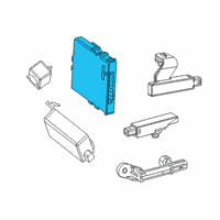 OEM 2019 Lexus ES300h Smart Computer Assembly Diagram - 899H0-33060