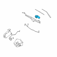 OEM 2010 Ford F-150 Motor Diagram - 9L3Z-17508-A