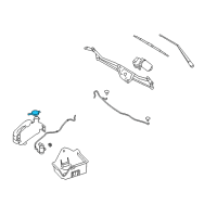 OEM 2005 Ford Mustang Reservoir Assembly Cap Diagram - F2UZ-17632-A