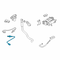 OEM 2015 Nissan Versa Heated Oxygen Sensor Diagram - 226A0-1KT0A