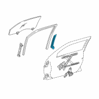 OEM 2001 Lexus GS300 Frame Sub-Assy, Front Door, Rear Lower LH Diagram - 67404-30151