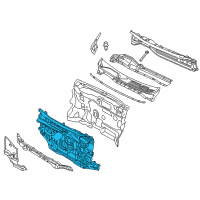 OEM 2015 Nissan NV200 Dash Upper Diagram - F7000-3LNMA