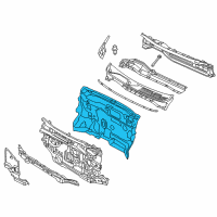 OEM Nissan Insulator-Dash Lower Diagram - 67900-3LM0A