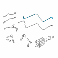 OEM 2016 Ford F-150 Hose Diagram - FL3Z-9G297-G