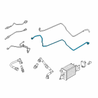 OEM 2015 Ford F-150 Tube Diagram - FL3Z-9D289-A