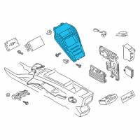 OEM 2014 Lincoln MKZ Dash Control Unit Diagram - EP5Z-19980-BA