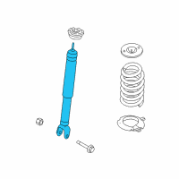 OEM 2017 Ford Flex Shock Diagram - DA8Z-18125-B