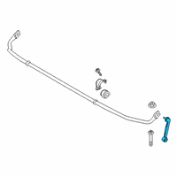 OEM 2020 BMW X4 Rear Swing Support Diagram - 33-55-6-870-702